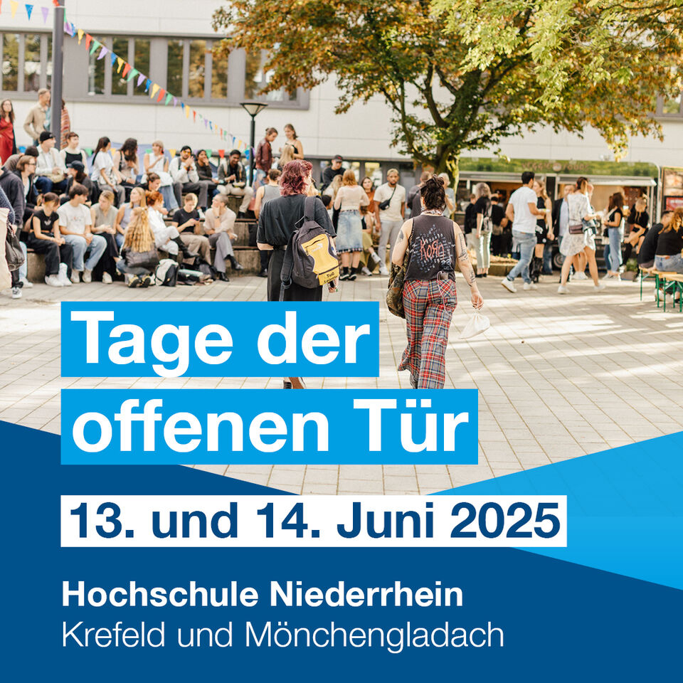 Plakat Tage der offenen Tür 2025