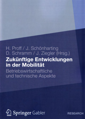 Coverbild "Zukünftige Entwicklungen in der Mobilität"