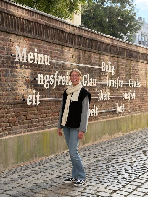 Foto Typografie der Freiheit