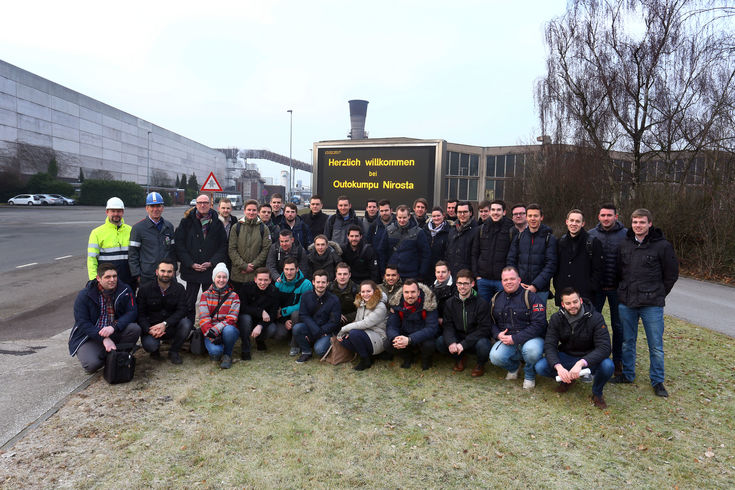 Outokumpu_Werksbesuch_Hochschule_Niederrhein