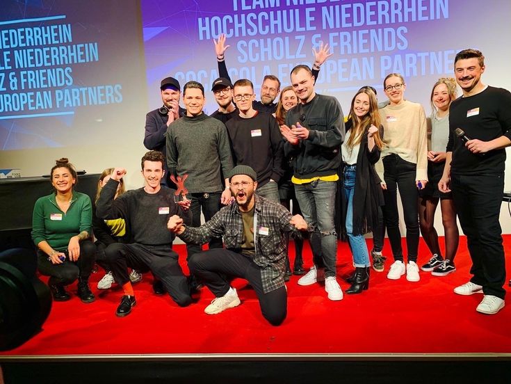 Das Sieger-Team der Hochschule Niederrhein. 