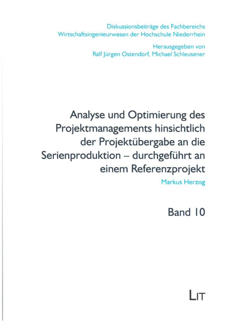 Schriftenreihe Band 9