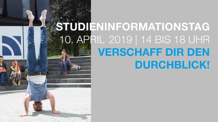 Am 10. April ist Studieninformationstag. 