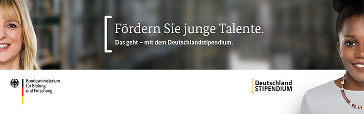 Werbebanner Deutschlandstipendium