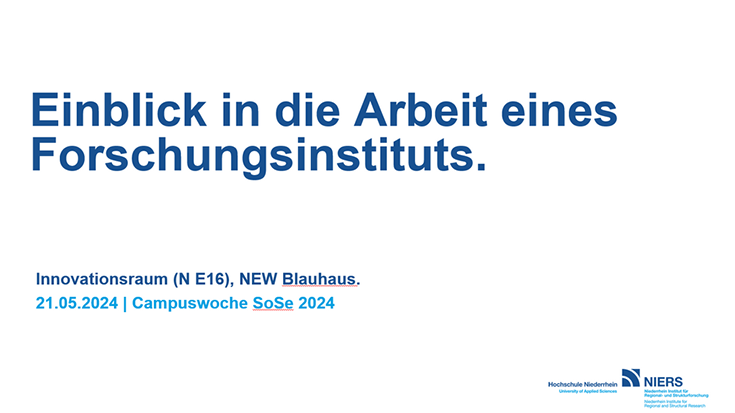 Titelseite vom Vortrag