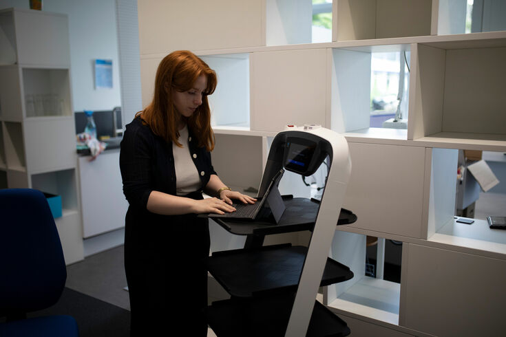 Die Smarte Mülltonne wird beim Smart City Tag der Stadt Krefeld vorgestellt