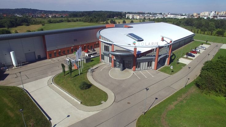 Das Solaris-Gebäude in Krakau, in dem die Beamline der Hochschule Niederrhein stehen wird. 