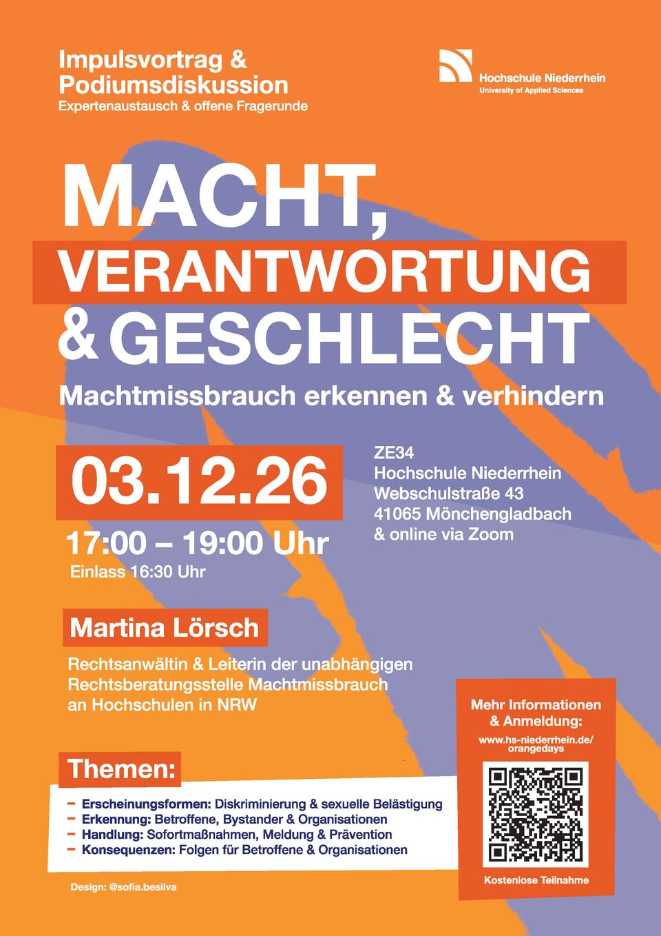 Macht, Verantwortung und Geschlecht – Machtmissbrauch erkennen & verhindern 
