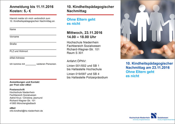 18_kindheitspädagogischer_nachmittag FLYER EndFassung.indd Ohne Eltern geht es nicht