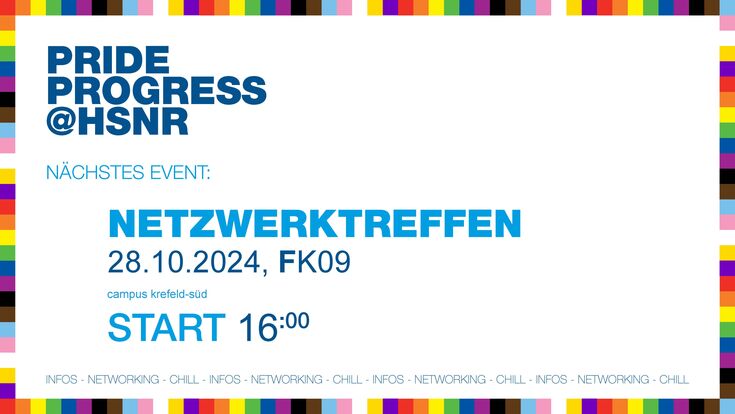 Einladung zum PrideProgress Netzwerktreffen