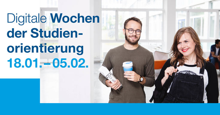 Am 18. Januar 2021 starten die Studienorientierungswochen. 