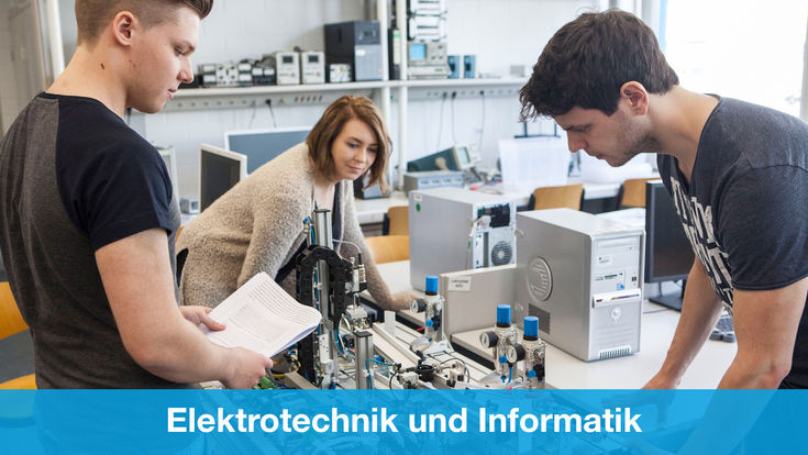 Studierende der Informatik und Elektrotechnik