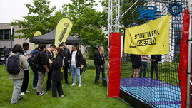 Campusfest Stand Stuntwerk Krefeld