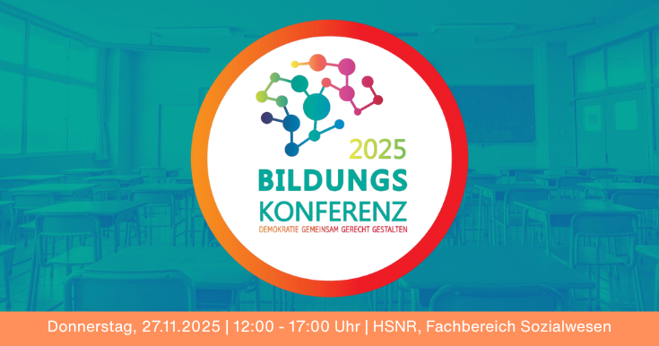 Bildungskonferenz 2025- Demokratie gemeinsam gerecht gestalten