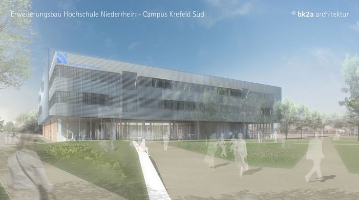 Neubau Krefeld Entwurf