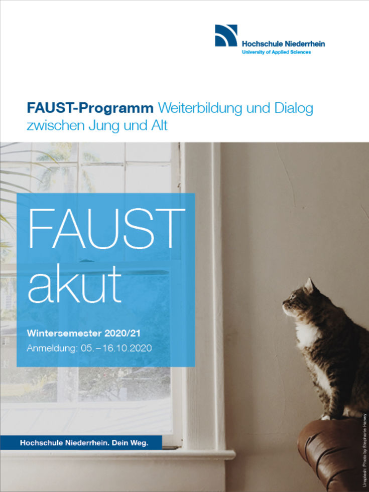 Das Gasthörerprogramm FAUST im Wintersemester 2020/21 findet digital statt. 