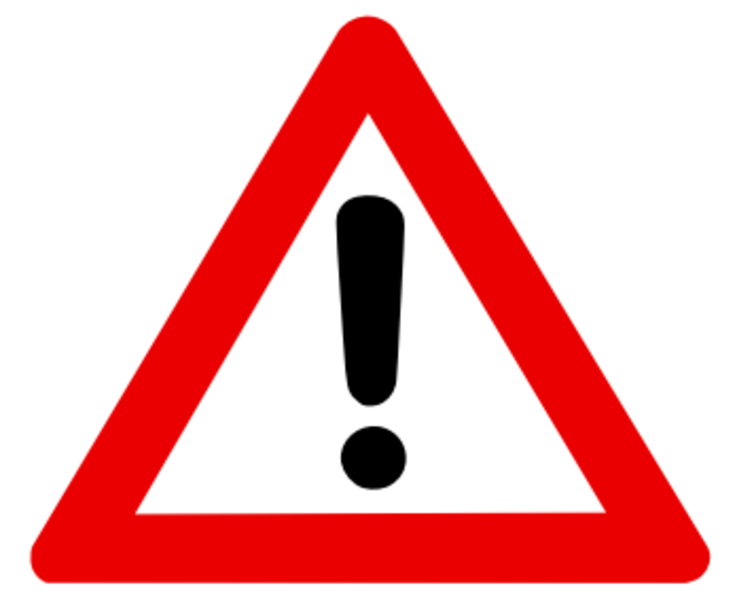 Warnschild