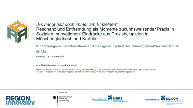Titelbild für Vortrag beim Fachkongress für Sozialmanagement