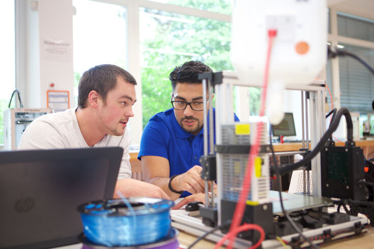Studierende MakerSpace