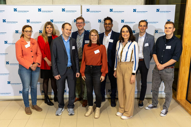 Gruppenfoto der PostDocs (Teilnehmende im Projekt)