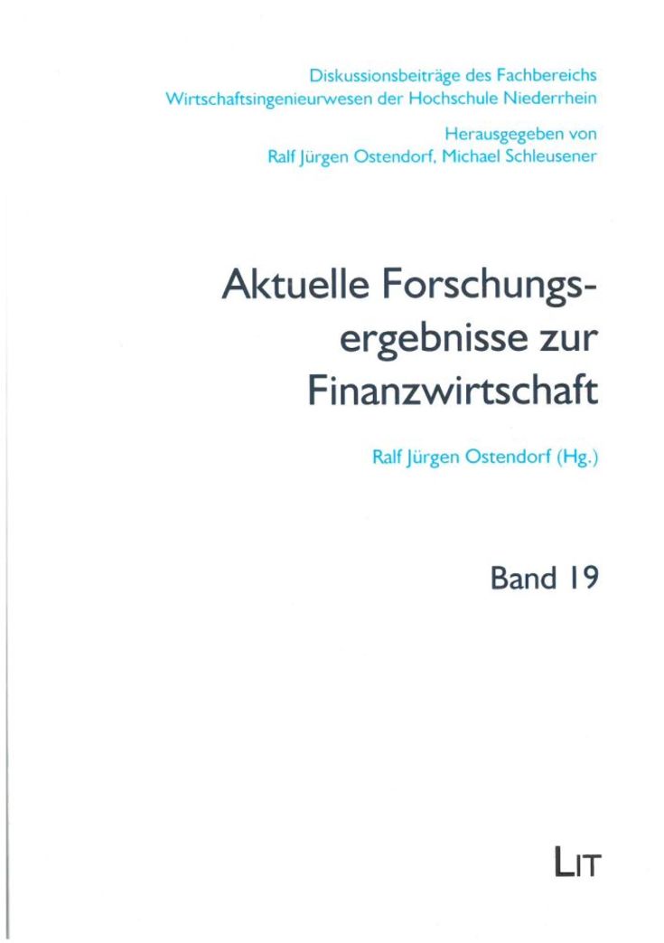 Schriftenreihe Band 19