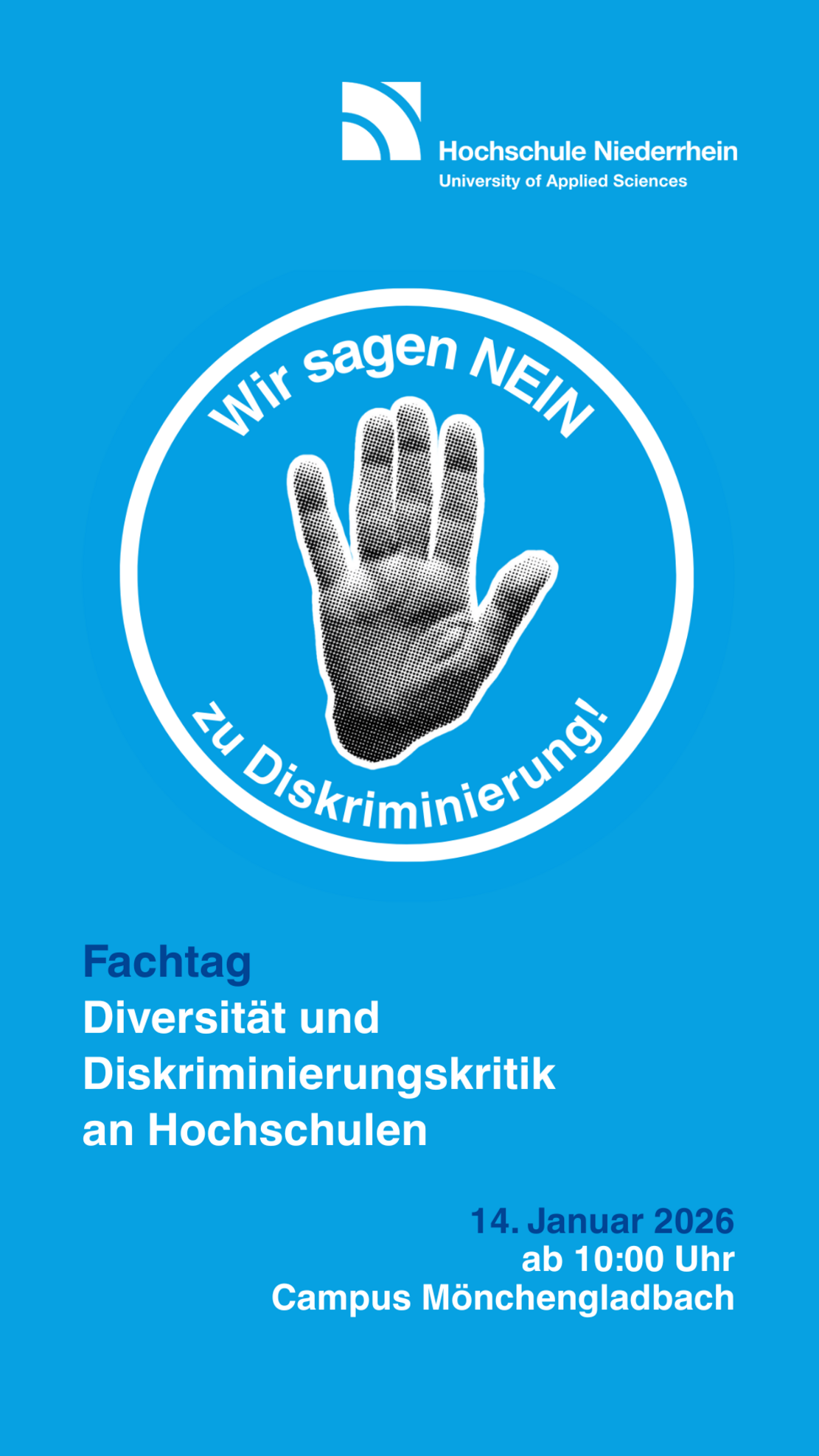 Wir sagen NEIN zu Diskriminierung!