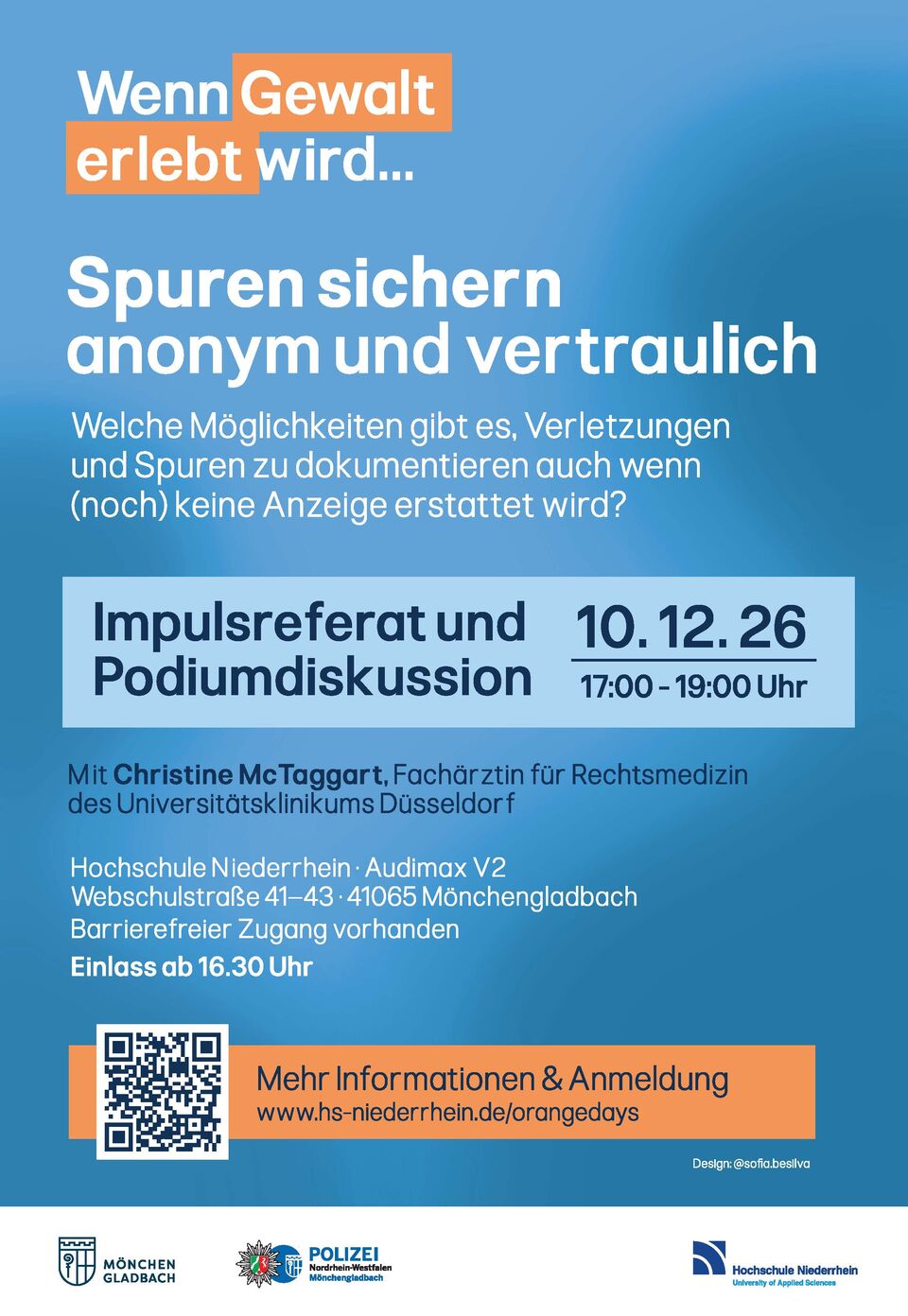 Wenn Gewalt erlebt wird: Spuren sichern – anonym und vertraulich