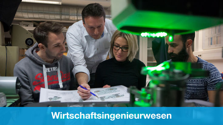 Studierende Wirtschaftsingenieurwesen