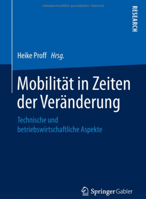 Coverbild "Mobilität in Zeiten der Veränderung"