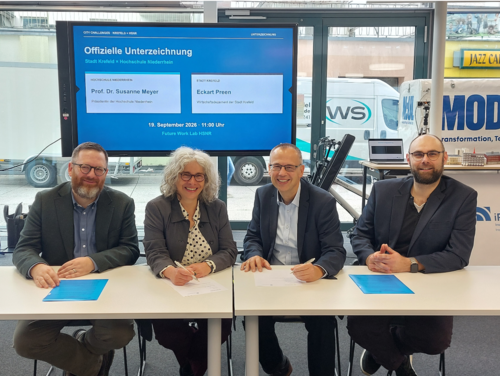 Smart City Unterzeichnung Vertrag