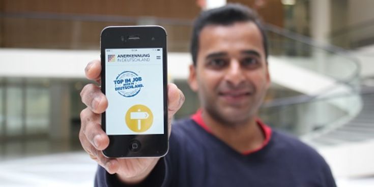 App: Anerkennung in Deutschland