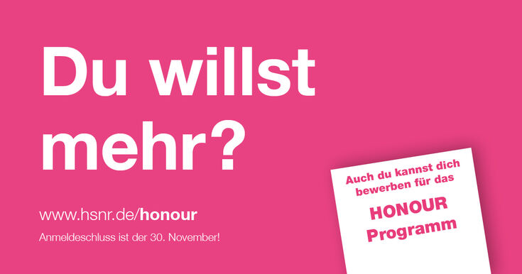 HONOUR-Stipendium