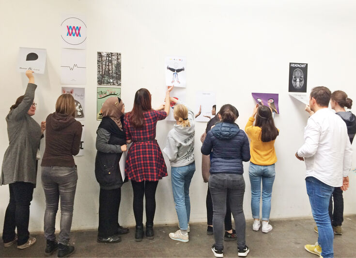 Das designlab bietet die Chance, ins Designstudium reinzuschnuppern.