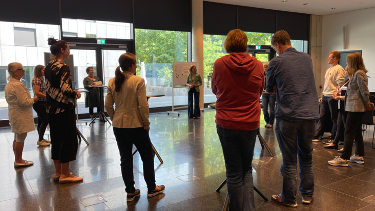 Gruppendiskussion und Impulse der Abschlussveranstaltung