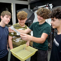 Boys' Day am Fachbereich Design | Foto: Susanne Kurz für Hochschule Niederrhein