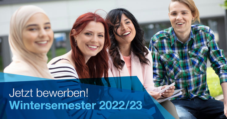 Die Bewerbung für das Wintersemester 22/23 an der HSNR ist ab sofort möglich