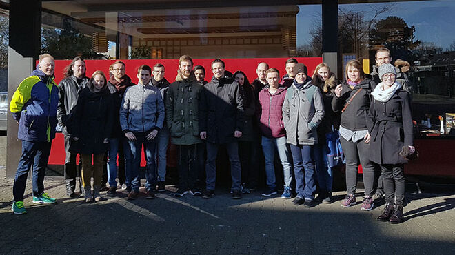 Arbeitsgruppe Schultz auf Exkursion; Lab Professor Heyko Schultz Research group Schultz on field excursion; Lab Professor Heyko Schultz