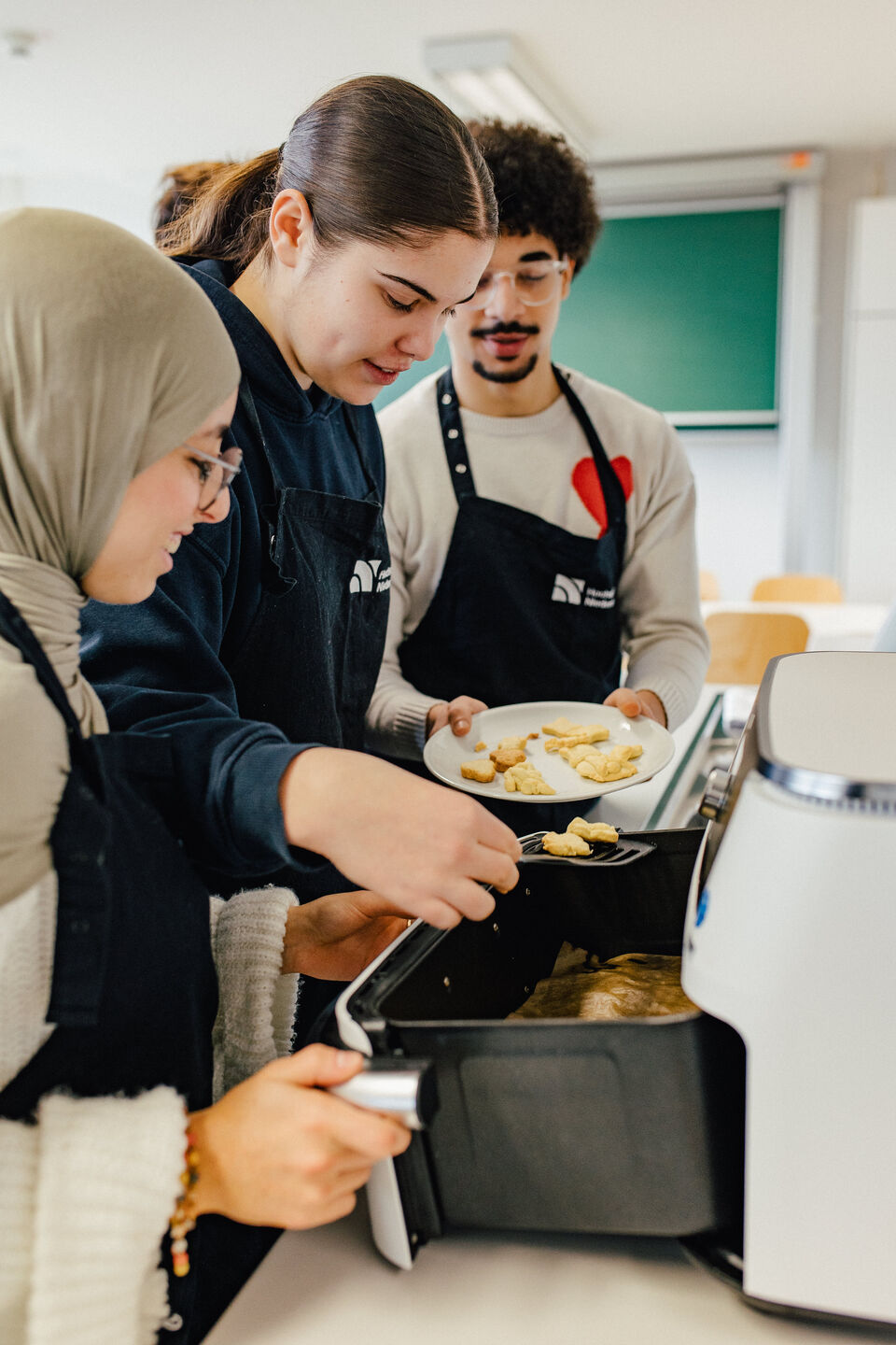 Schülerinnen im Food and Nutrition Lab