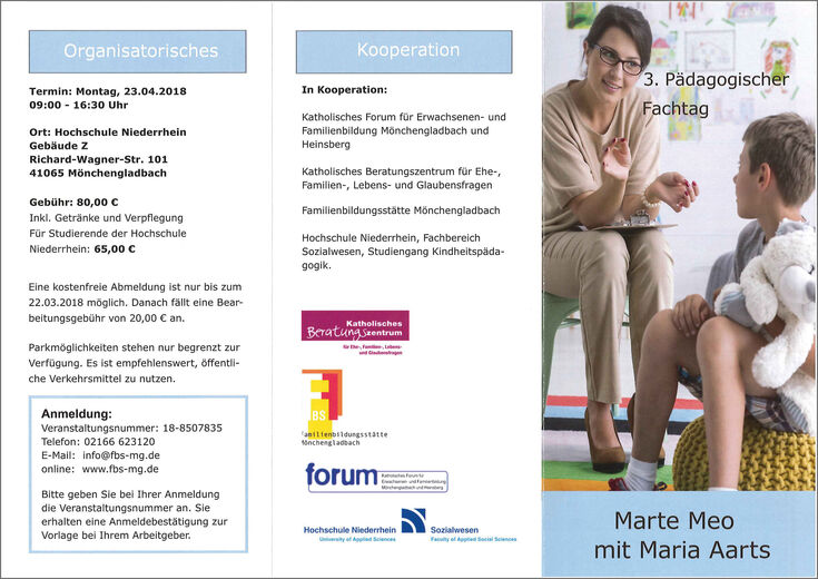 18_kindheitspädagogischer_nachmittag FLYER EndFassung.indd 3. Pädagogischer Fachtag Marte Meo mit Maria Arts