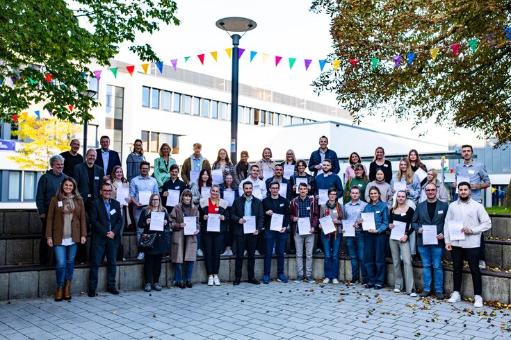 HONOUR-Zertifikate – 44 Studierende für herausragende Leistungen ausgezeichnet