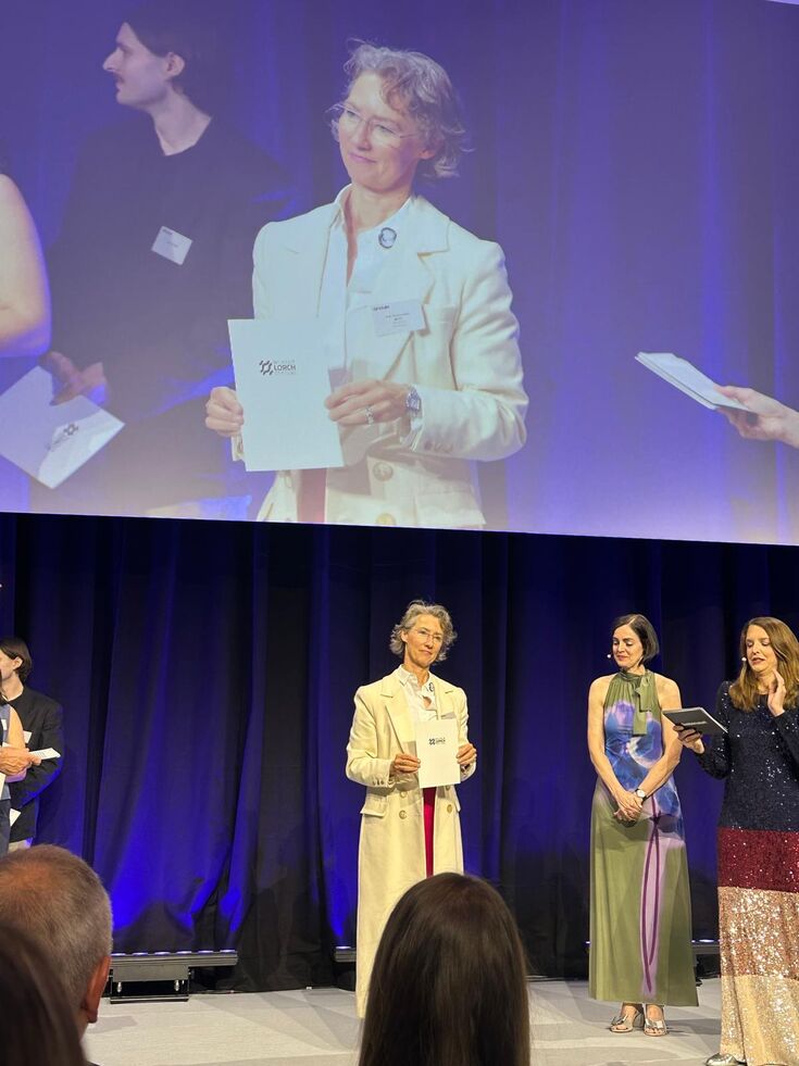 Marina-Elena Wachs erhält den Preis der Wilhelm-Lorch-Stiftung