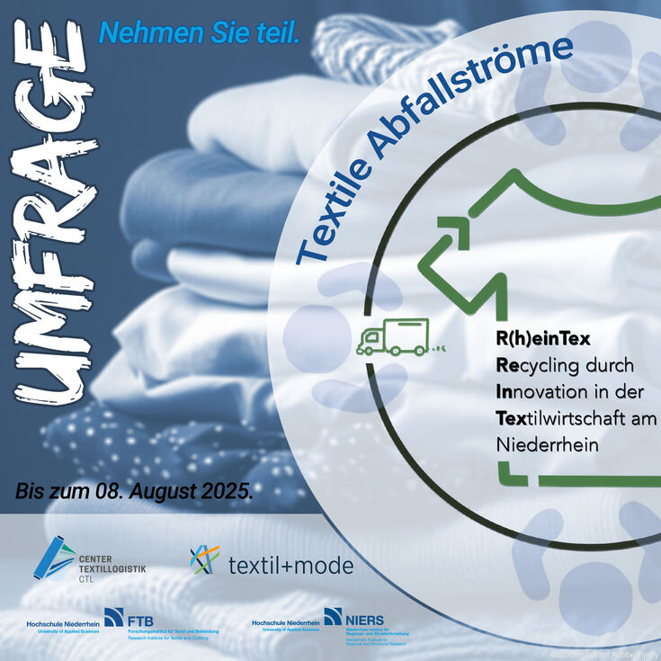 Flyer R(h)einTex Umfrage