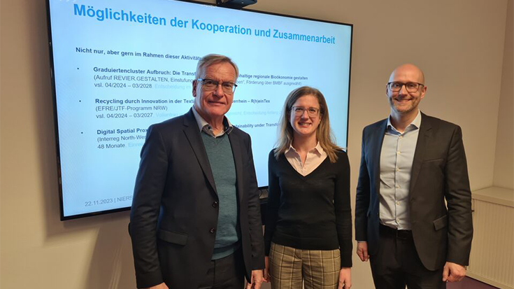 Ministeriumsbesuch Wirtschaftsförderung