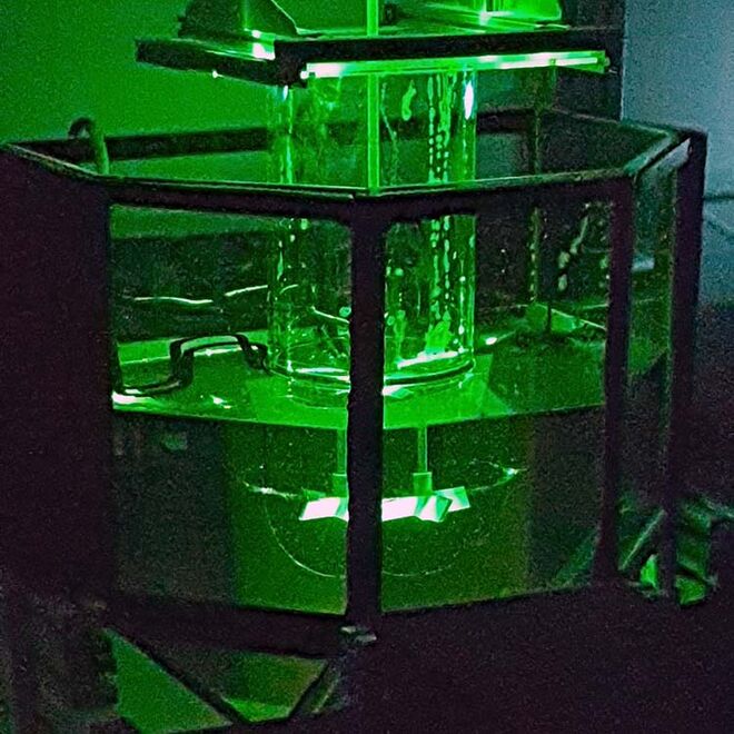 Geschwindigkeitsfeldmessung mittels PIV; Lab Professor Heyko Schultz Velocity Field measurement via PIV; Lab Professor Heyko Schultz