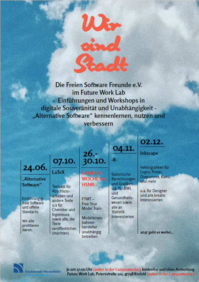 Wir sind Stadt Software Freunde