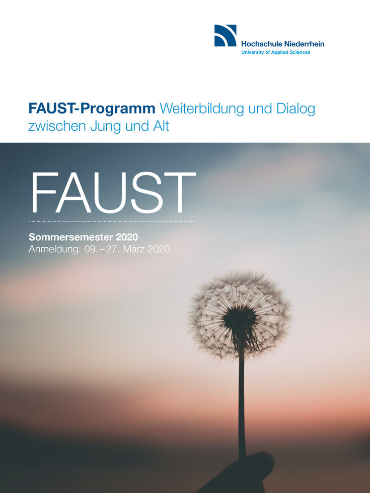 Cover des neuen FAUST-Programms