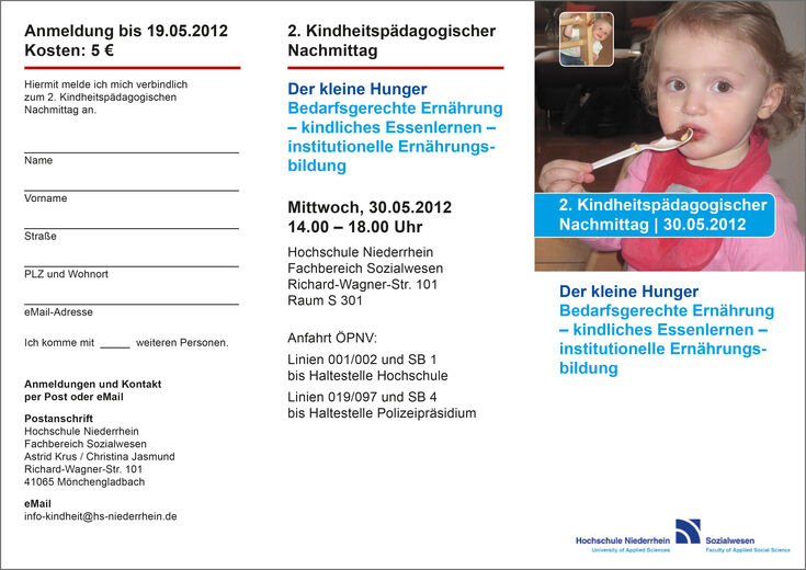 18_kindheitspädagogischer_nachmittag FLYER EndFassung.indd 2. Kindheitspädagogischer Nachmittag