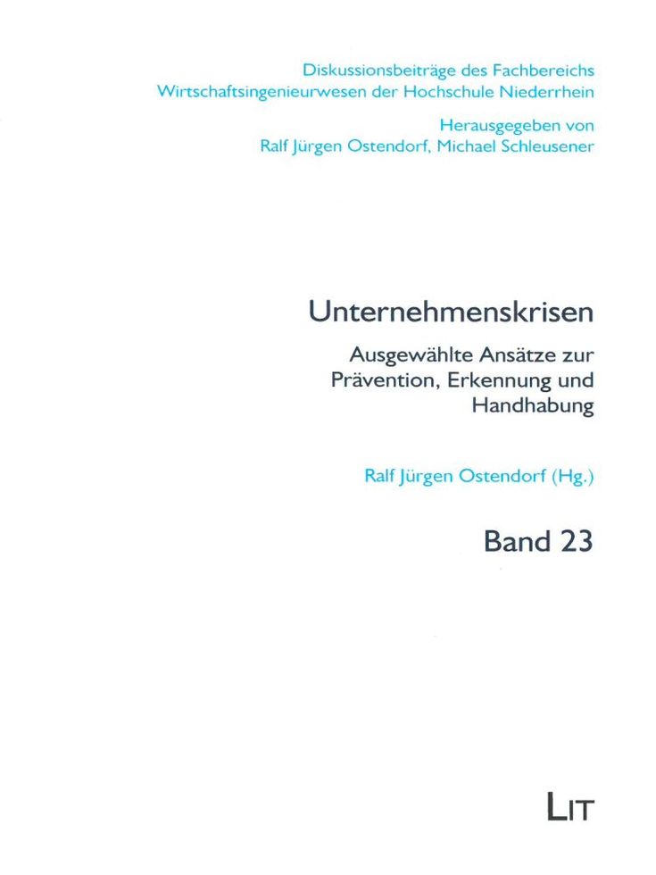 Schriftenreihe Band 23