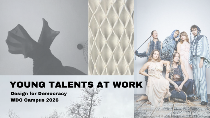 Young talents at work - Design for Democracy WDC Campus 2026 Credit. M.-E. Wachs / Nina Becker