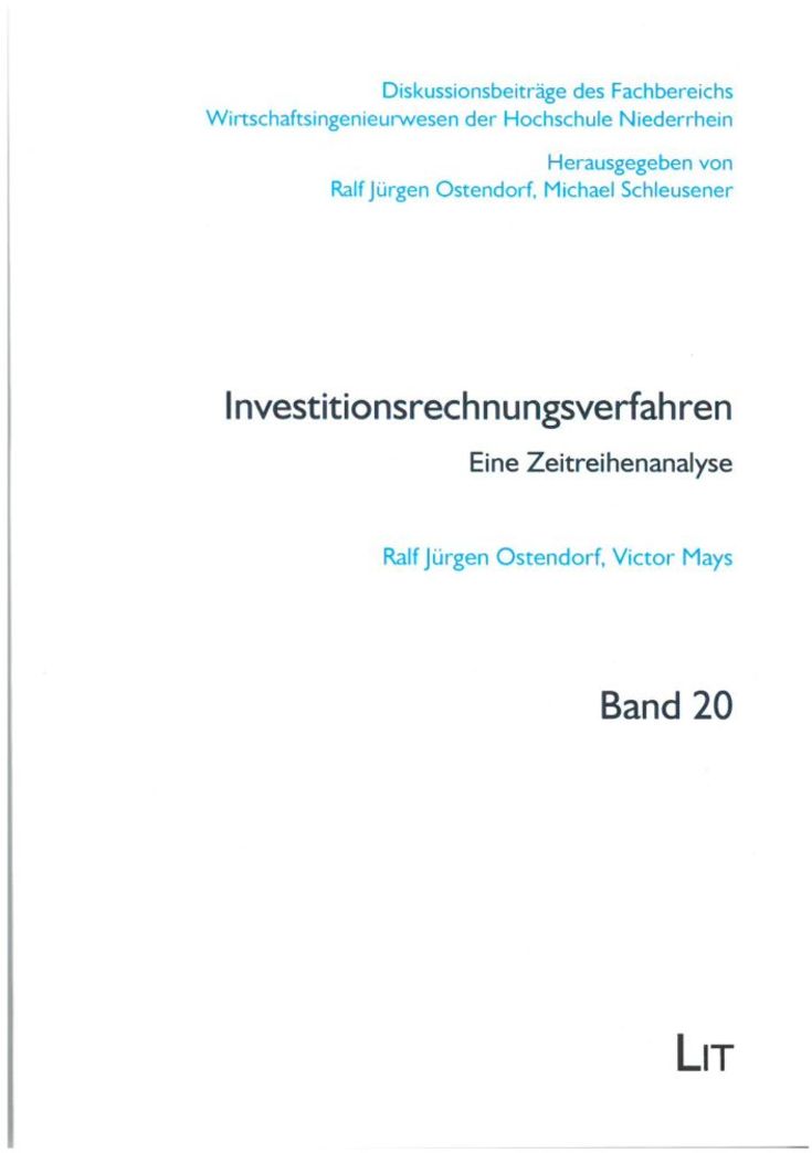 Schriftenreihe Band 20